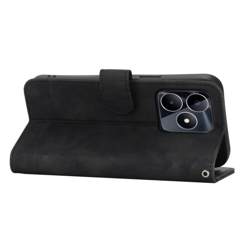 Læder Cover Realme C53 Telefon Etui Diverfeng