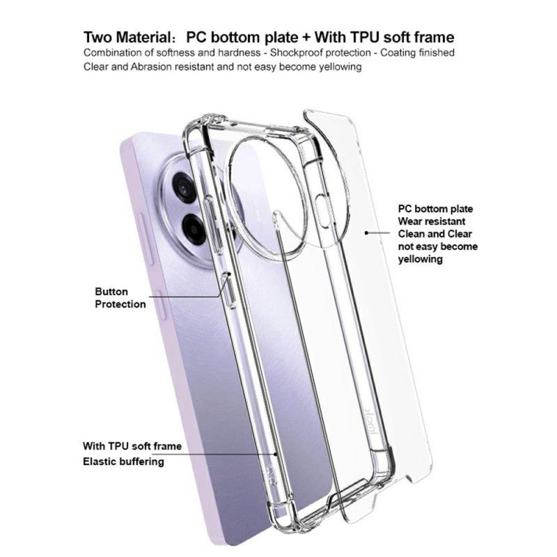 Cover Til Oneplus 13r Gennemsigtig Imak