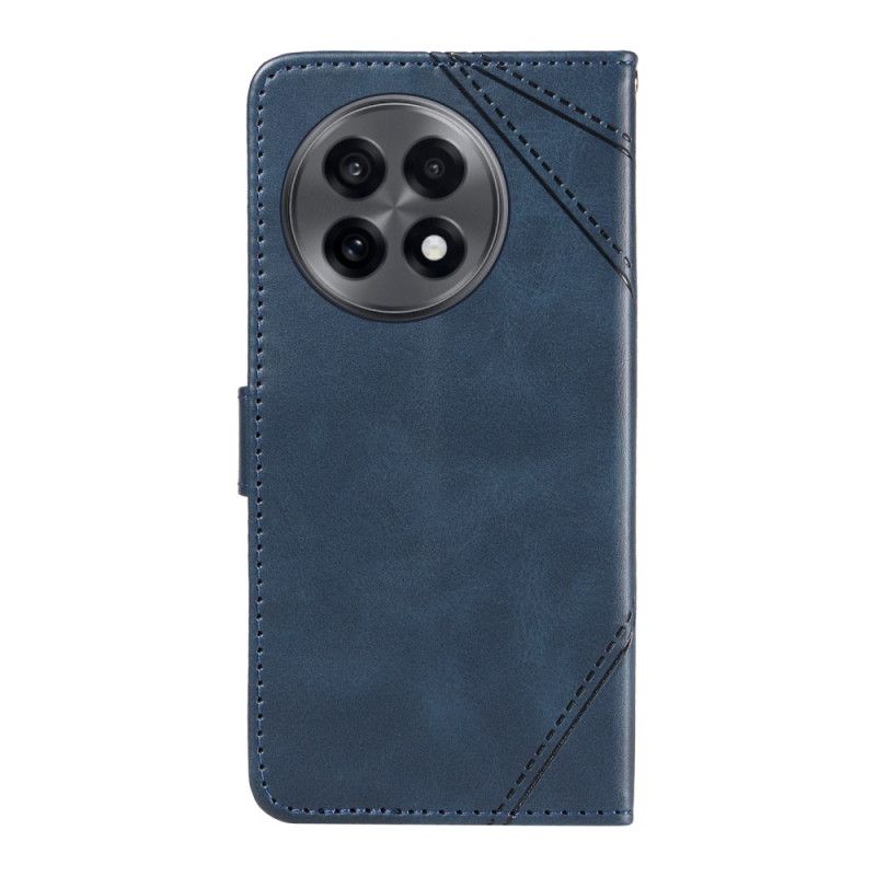 Flip Cover Oneplus 13r Geometrisk Design