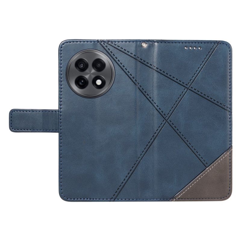 Flip Cover Oneplus 13r Geometrisk Design