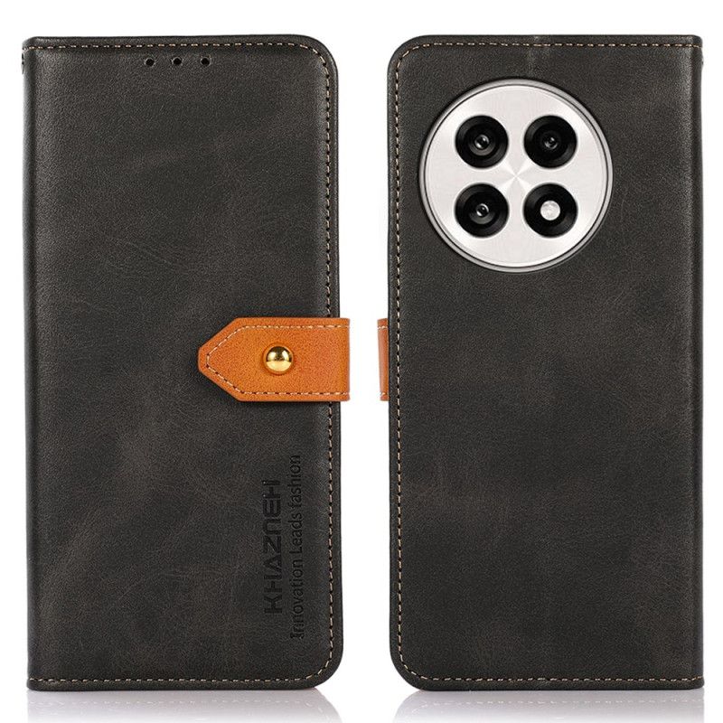 Flip Cover Oneplus 13r Khazneh Guldlås