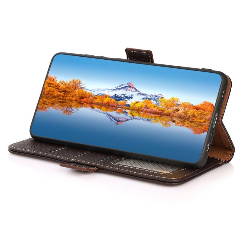 Flip Cover Oneplus 13r Khazneh Læder Rfid Beskyttelse