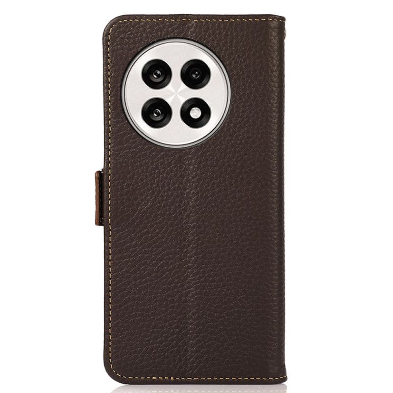 Flip Cover Oneplus 13r Khazneh Læder Rfid Beskyttelse