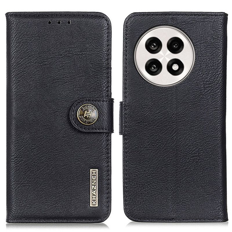 Flip Cover Oneplus 13r Khazneh Lædereffekt