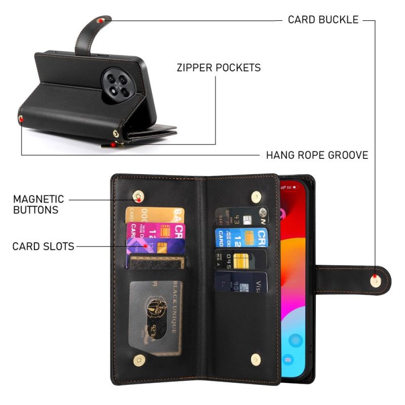 Flip Cover Oneplus 13r Pung Med Rem Og Skulderrem