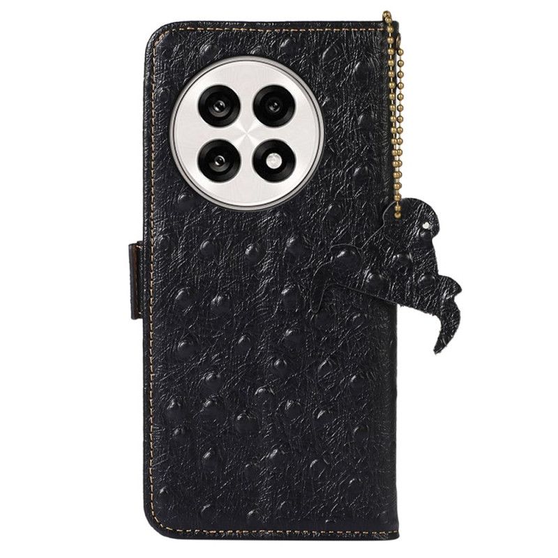 Flip Cover Oneplus 13r Rfid-blokerende Strudslæder