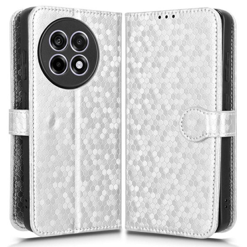 Flip Cover Oneplus 13r Skinnende Prikker