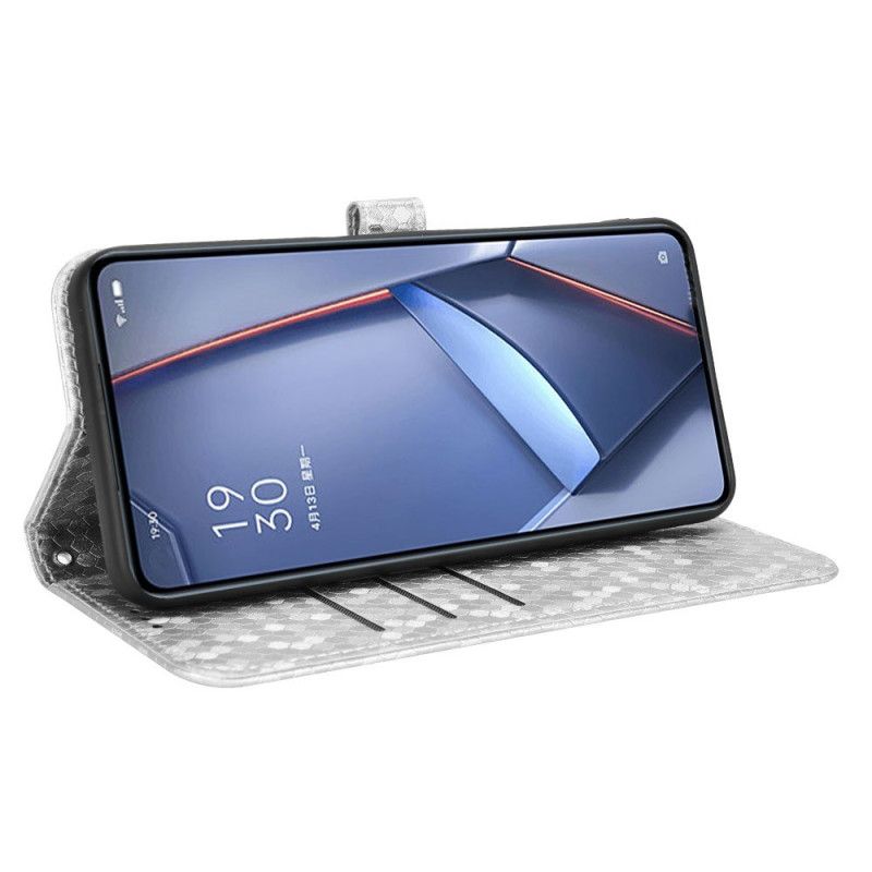 Flip Cover Oneplus 13r Skinnende Prikker