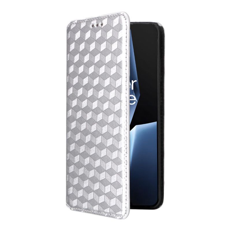 Flip Cover Til Oneplus 13r 3d Diamanter