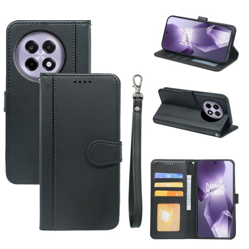 Flip Cover Til Oneplus 13r Dobbelt Kortholderrem