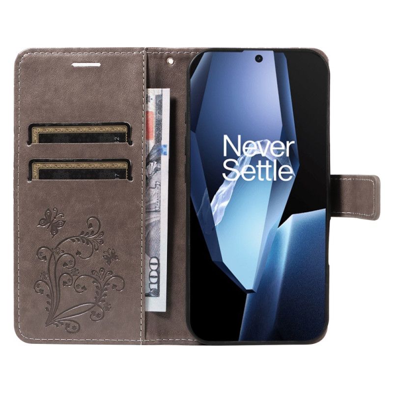 Flip Cover Til Oneplus 13r Kæmpesommerfugle