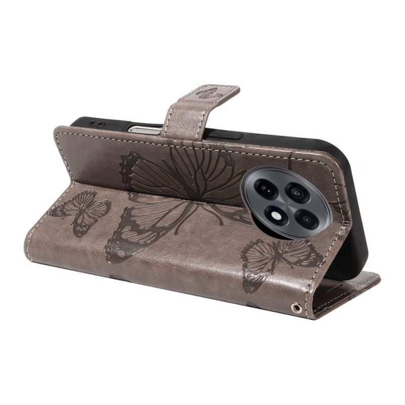 Flip Cover Til Oneplus 13r Kæmpesommerfugle