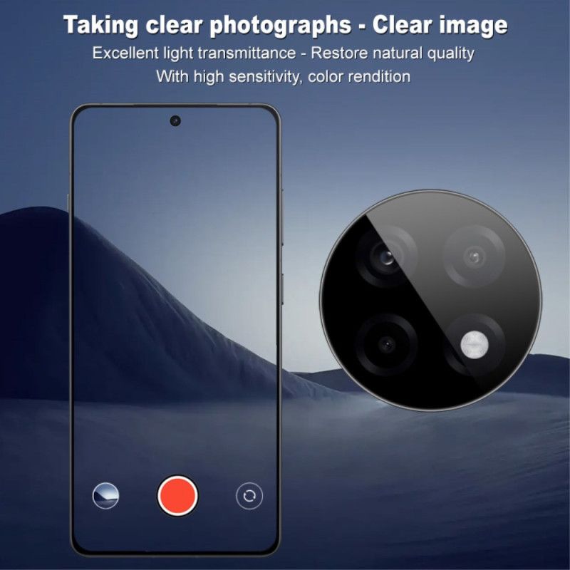 Hærdet Glaslinsebeskytter Med Automatisk Positioneringsramme Til Oneplus 13r
