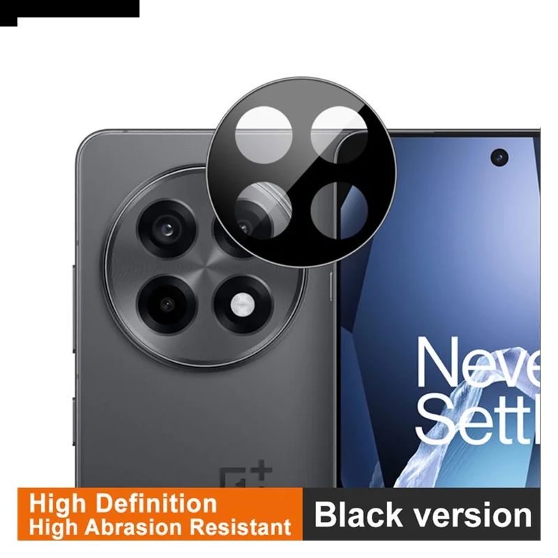 Hærdet Glaslinsebeskytter Til Oneplus 13r (sort Version)