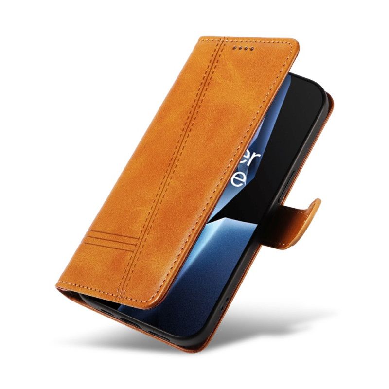 Læder Cover Oneplus 13r Linjer