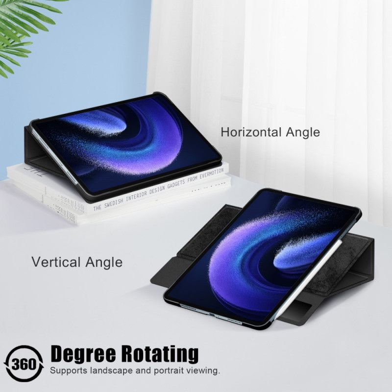 Case Xiaomi Pad 6 Pro Telefon Etui Roterende Stativ Og Stylusholder