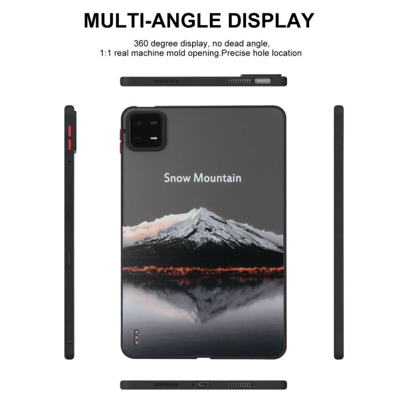 Cover Xiaomi Pad 6 Pro Sneklædte Bjerge