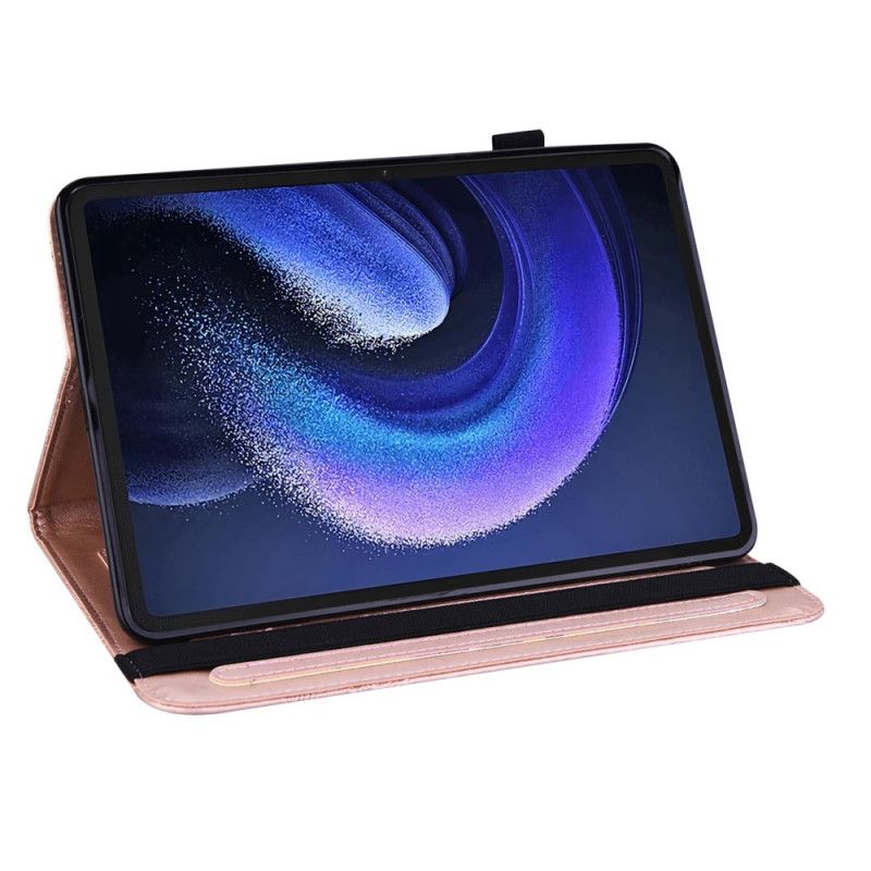 Etui Xiaomi Pad 6 Pro Blomstermønster