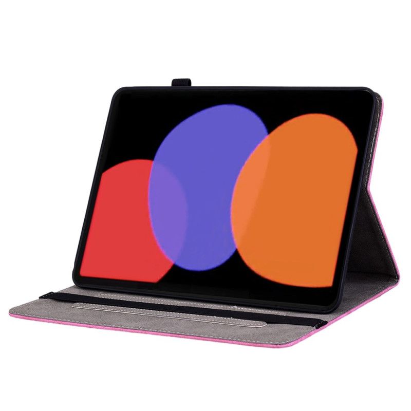 Etui Xiaomi Pad 6 Pro Pink Lædereffekt