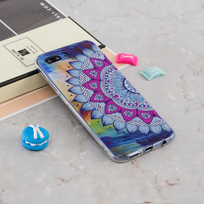 Cover Honor 10 Fluorescerende Mandala