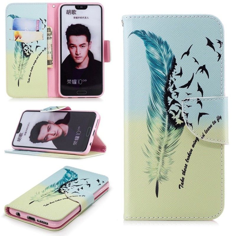 Flip Cover Honor 10 Mobilcover Lær At Flyve