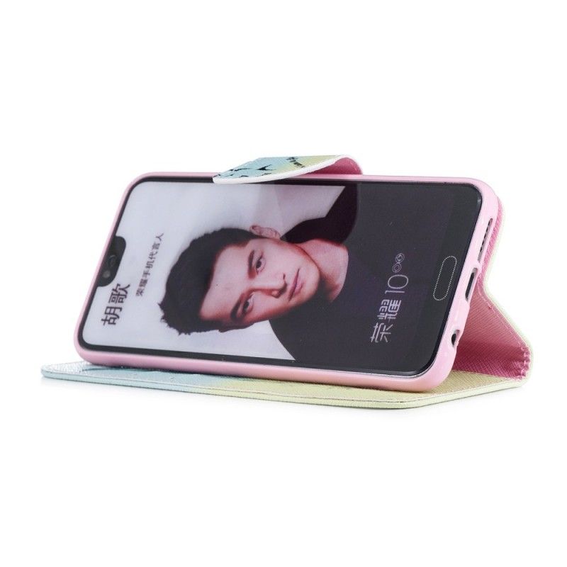 Flip Cover Honor 10 Mobilcover Lær At Flyve
