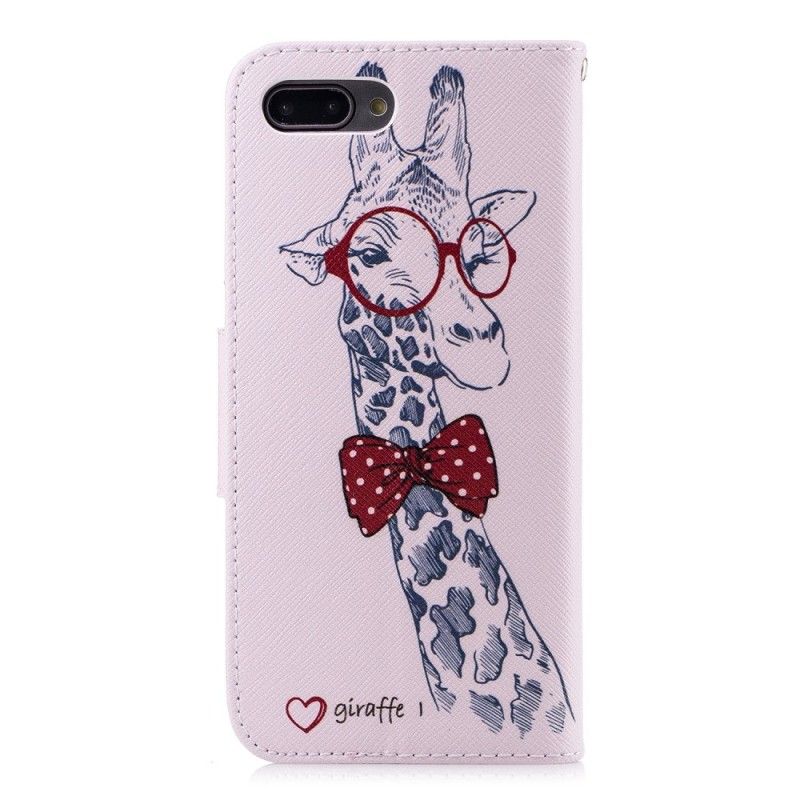 Flip Cover Honor 10 Nørd Giraf