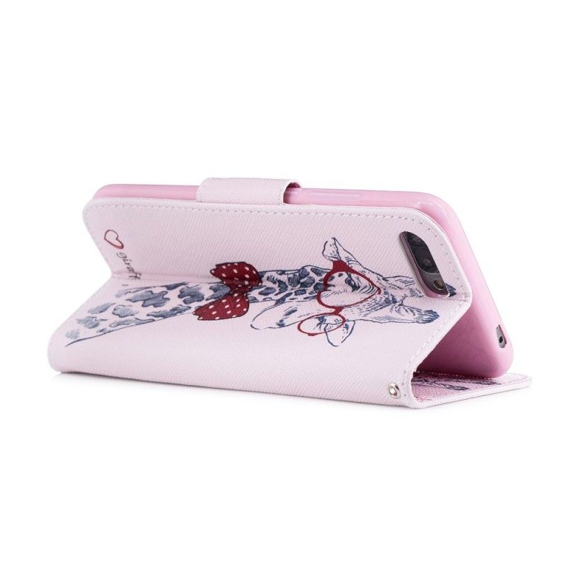 Flip Cover Honor 10 Nørd Giraf