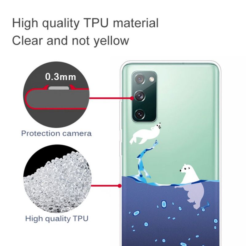 Cover Samsung Galaxy S20 FE Havspil Beskyttelse