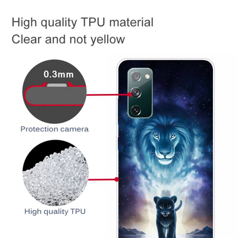 Cover Samsung Galaxy S20 FE Løveunge