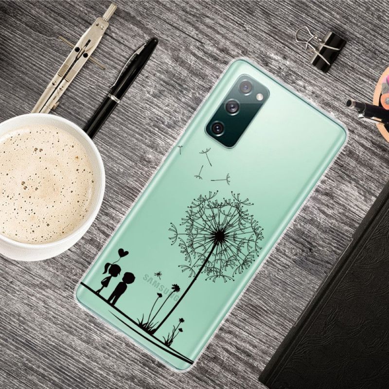 Cover Samsung Galaxy S20 FE Mælkebøtte Kærlighed