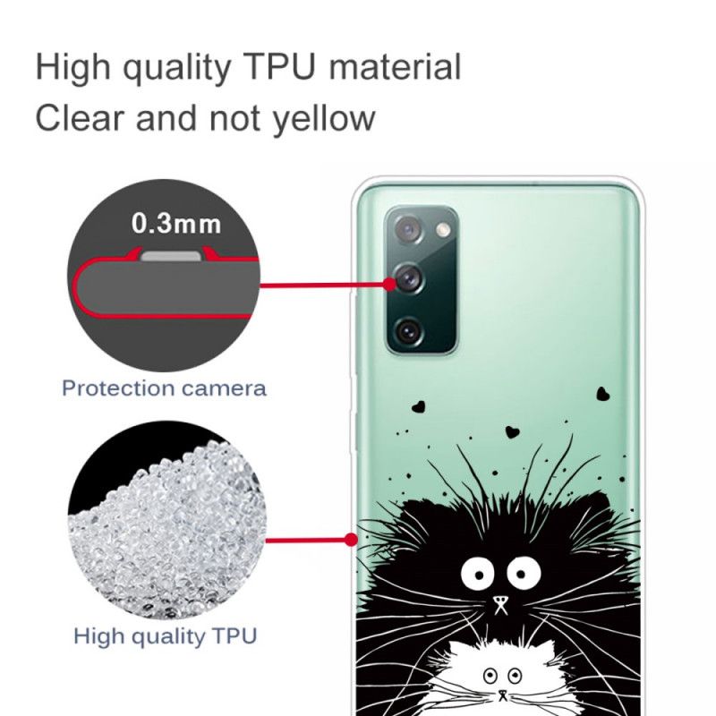 Cover Samsung Galaxy S20 FE Mobilcover Pas På Kattene