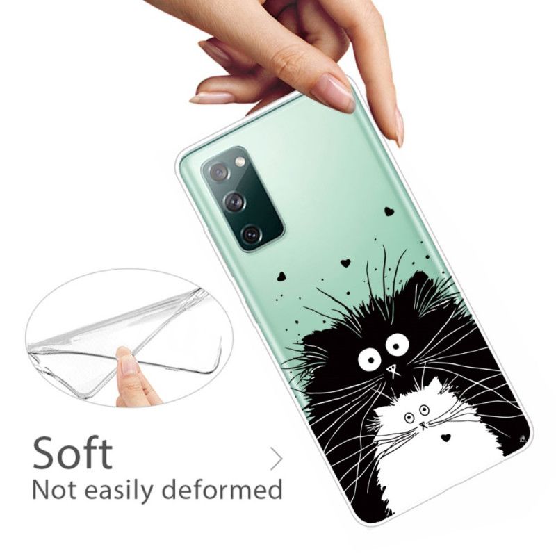 Cover Samsung Galaxy S20 FE Mobilcover Pas På Kattene