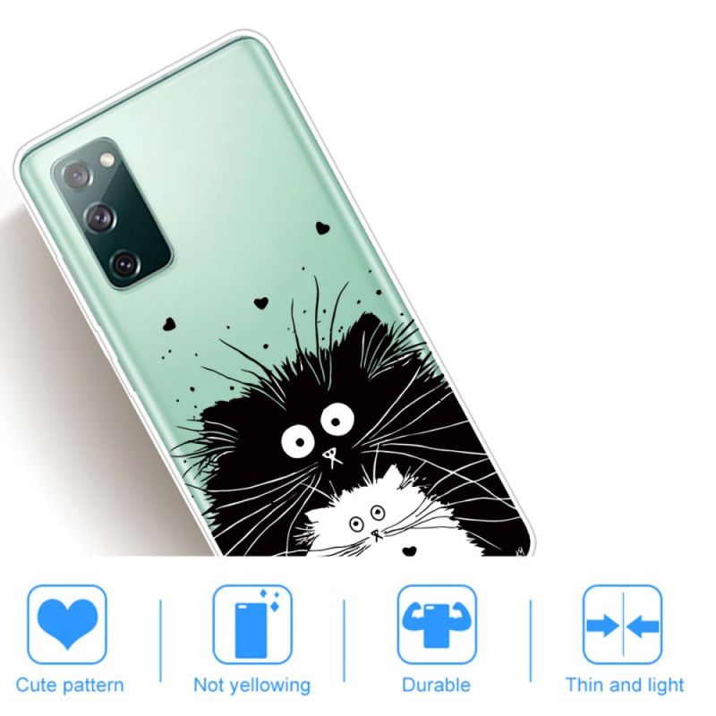 Cover Samsung Galaxy S20 FE Mobilcover Pas På Kattene