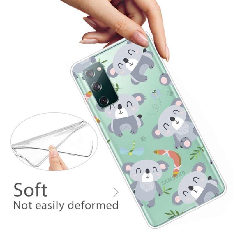 Cover Samsung Galaxy S20 FE Mobilcover Søde Koalaer