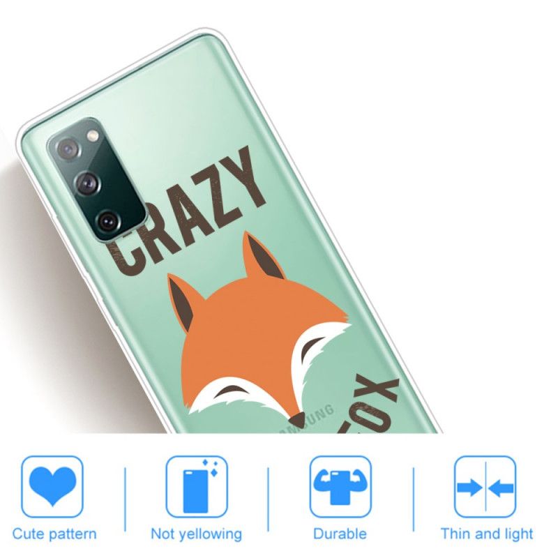 Cover Samsung Galaxy S20 FE Ræv / Skør Som En Ræv