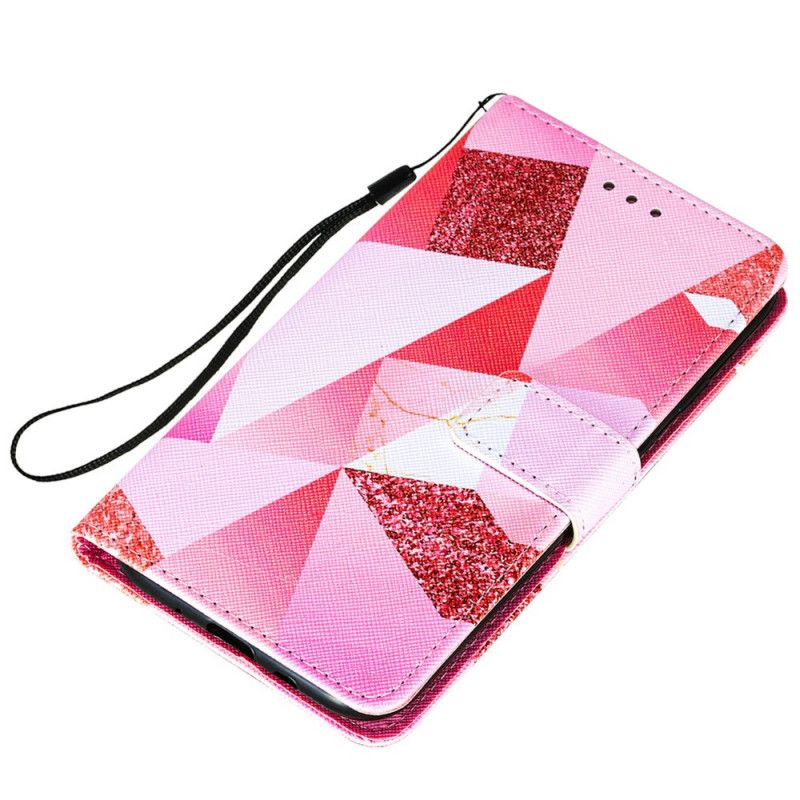 Flip Cover Samsung Galaxy S20 FE Mobilcover Lyserød Grafik