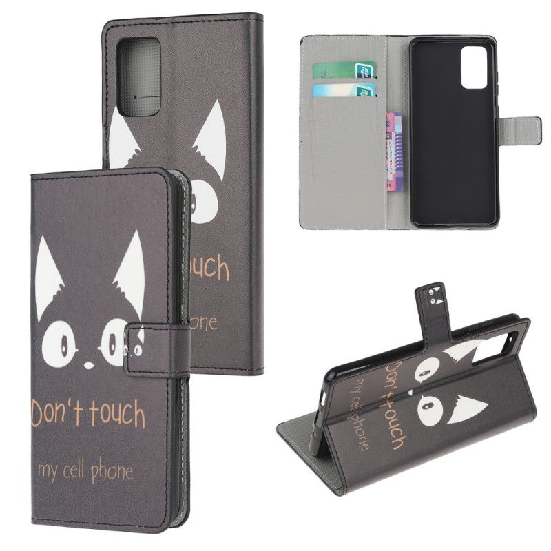 Flip Cover Samsung Galaxy S20 FE Mobilcover Rør Ikke Ved Min Mobiltelefon