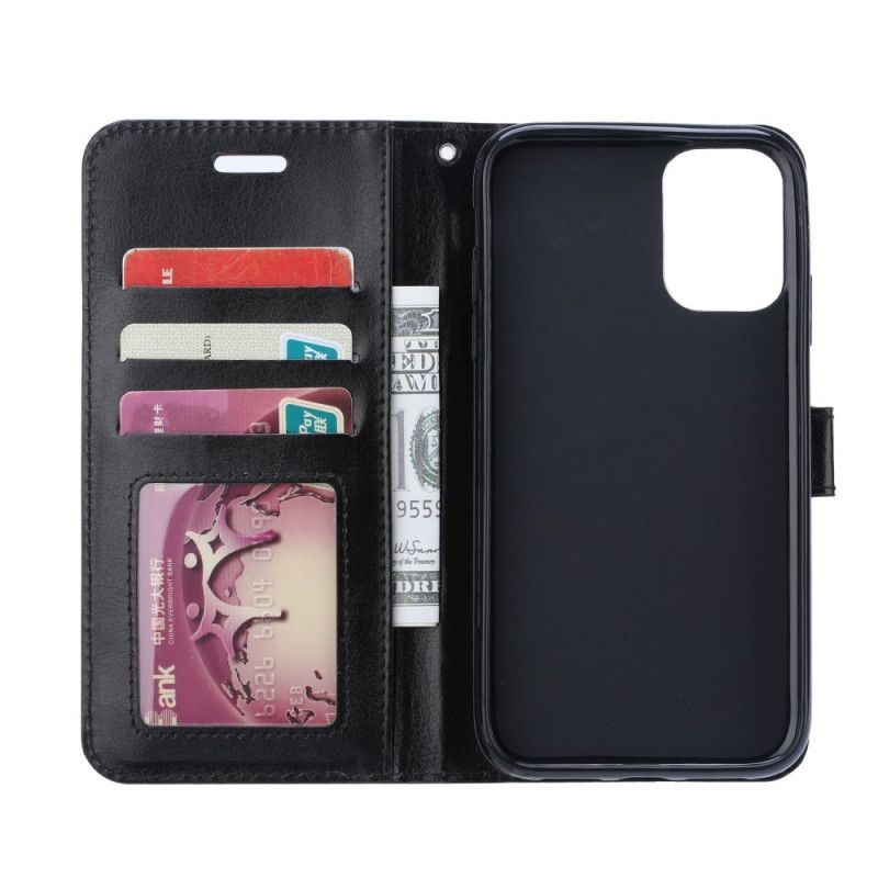 Flip Cover Samsung Galaxy S20 FE Sort Traditionel Læderstil