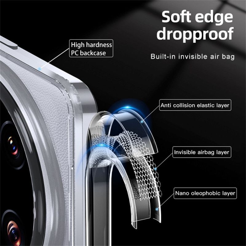 Cover Xiaomi 15 Ultra Klar Med Airbagbeskyttelse