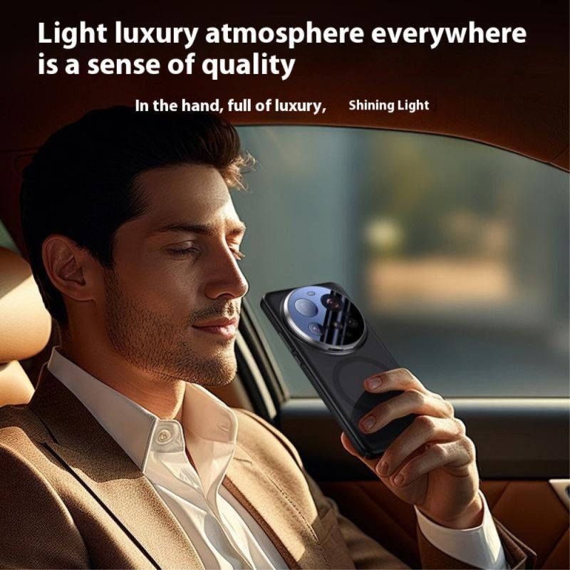 Cover Xiaomi 15 Ultra Kompatibel Med Magsafe Alloy Med Montering