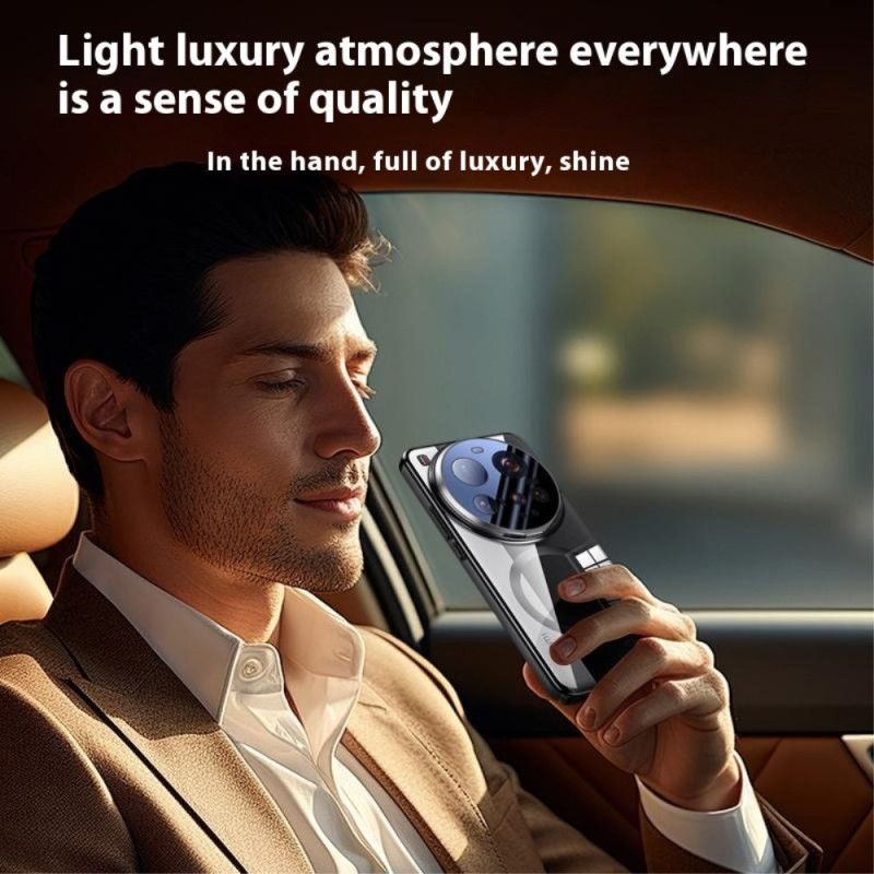 Cover Xiaomi 15 Ultra Telefon Etui Magsafe-kompatibel Med Stativ