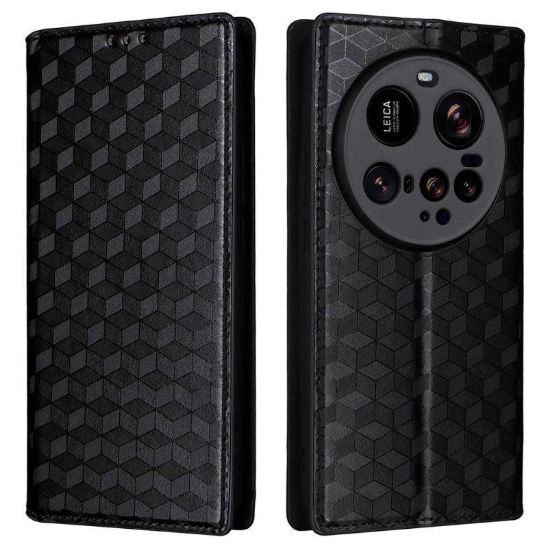 Flip Cover Til Xiaomi 15 Ultra 3d-diamanter