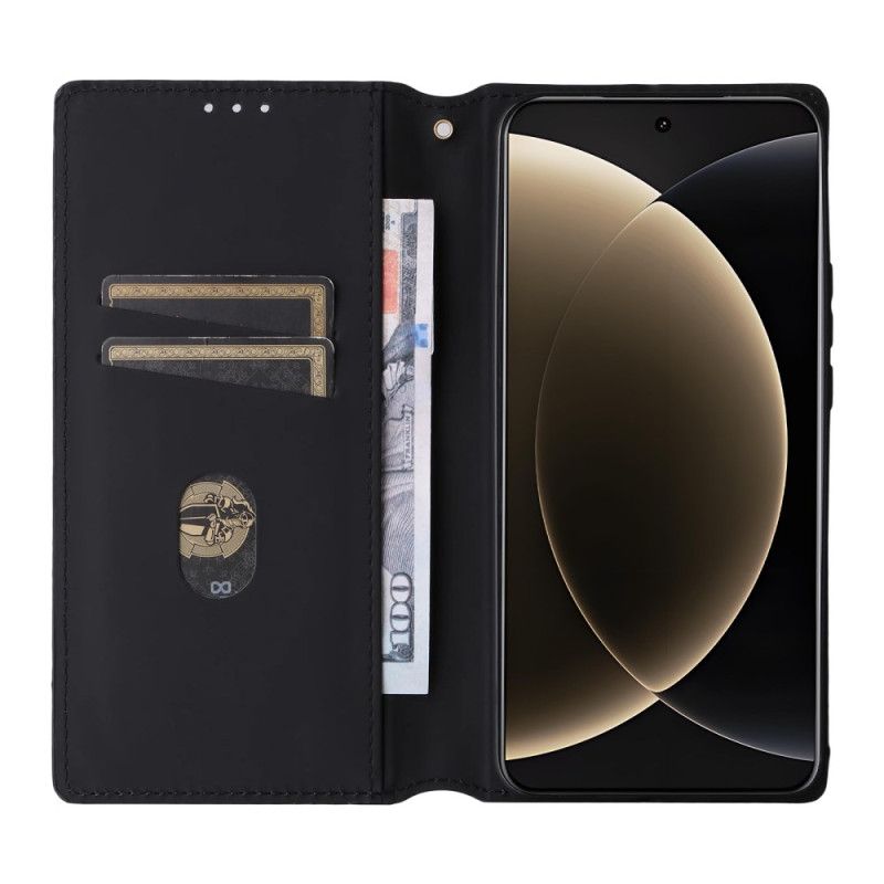 Flip Cover Til Xiaomi 15 Ultra 3d-diamanter