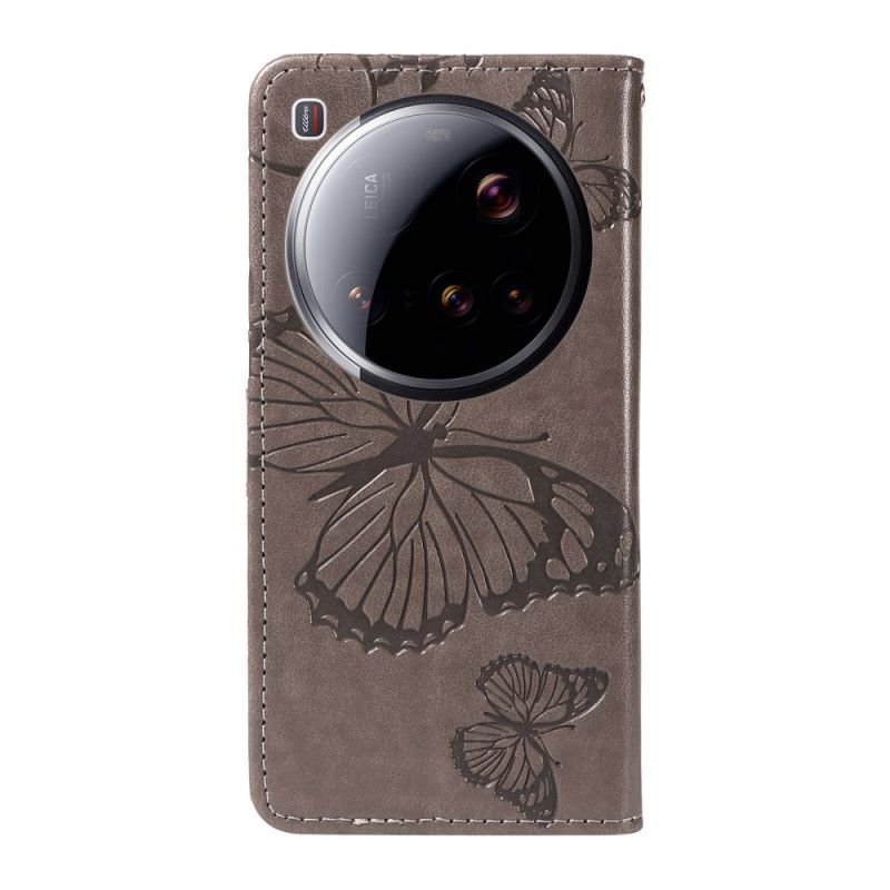 Flip Cover Til Xiaomi 15 Ultra Kæmpesommerfugle