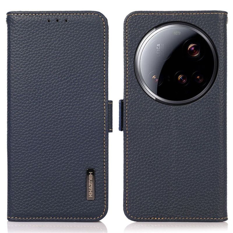 Flip Cover Til Xiaomi 15 Ultra Khazneh Rfid-blokerende Læder