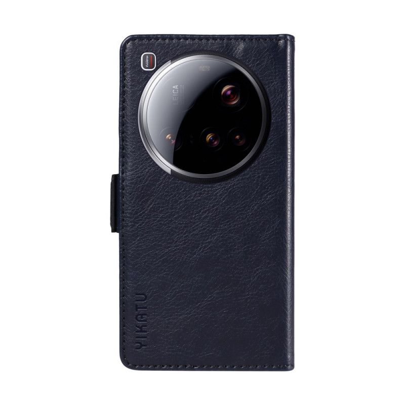 Flip Cover Til Xiaomi 15 Ultra Ykatu Litchi-kunstlæder