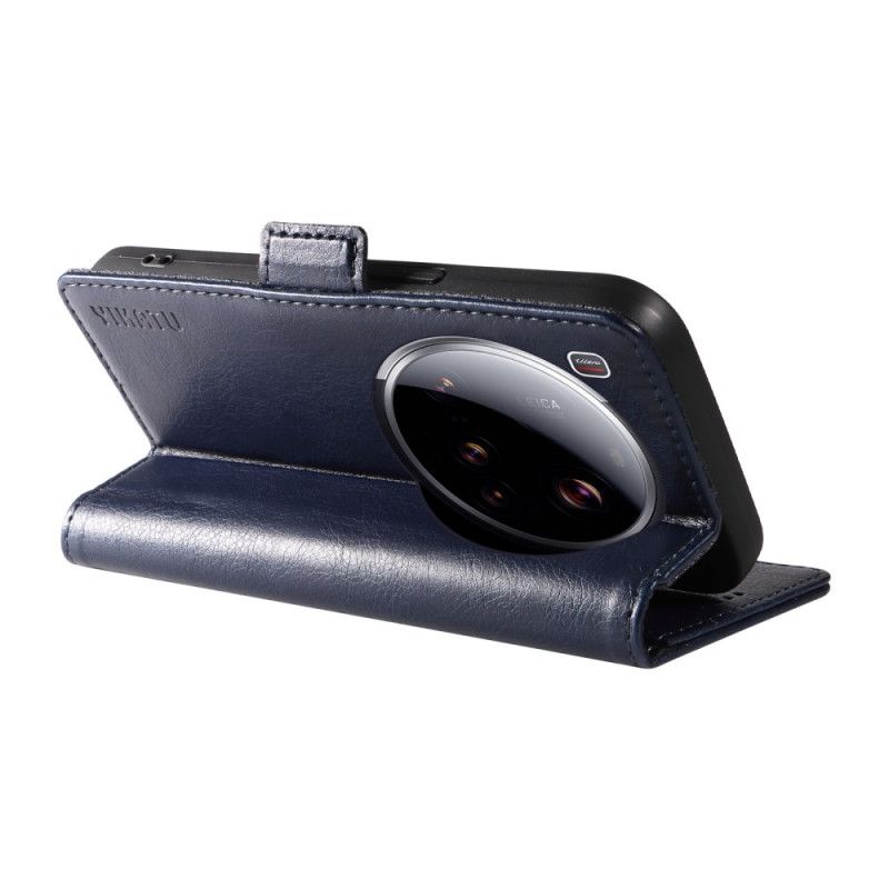 Flip Cover Til Xiaomi 15 Ultra Ykatu Litchi-kunstlæder