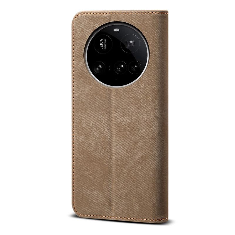 Flip Cover Xiaomi 15 Ultra Denim Stof