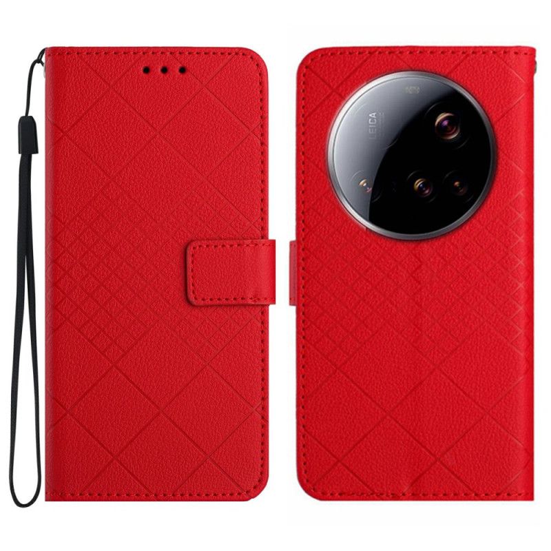 Flip Cover Xiaomi 15 Ultra Diamantmønster